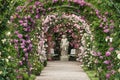 The rose garden Beutig in Baden-Baden Royalty Free Stock Photo