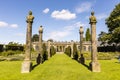 Rose Garden at the Chatsworth House.