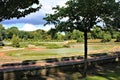 Rose Garden in Citadel Park in Poznan, Poland