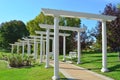 Rose Garden in Washington Park Botanical Garden Royalty Free Stock Photo