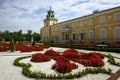 Rose garden in Wilanow palace, Warsaw Royalty Free Stock Photo