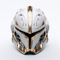 Rose Gold Armor Star Wars Helmet - Custom Design Inspired By Ren Lalique