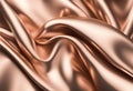 Rose Gold background gold polished metal, steel texture Royalty Free Stock Photo