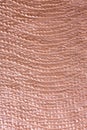 Rose gold fabric with shiny paillettes as background