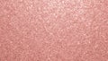 Rose gold glitter texture pink red sparkling shiny wrapping paper background for Christmas holiday seasonal wallpaper decoration Royalty Free Stock Photo