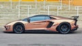 ROSE GOLD LAMBORGHINI AVENTADOR ROADSTER