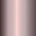 Rose gold perforated metal texture background Royalty Free Stock Photo