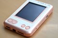Rose Gold Retro Handheld Device Royalty Free Stock Photo