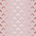 Rose gold seamless pattern. Repeating flower pattern. Beauty background. Repeated foil texture for design prints. Glitter printed.