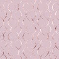 Rose gold seamless pattern. Roses golden with imitation foil. Repeated pink background. Beauty marble line. Repeating glam design