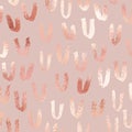 Rose gold. Vector abstract background with metallic effect Royalty Free Stock Photo