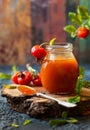 Rose hip jam Royalty Free Stock Photo