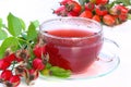 Rose hip tea 03 Royalty Free Stock Photo