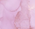 Rose Ink Pastel. Liquid Wallpaper. Art Flow Royalty Free Stock Photo