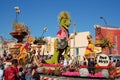 Rose Parade Pasadena Dino Float Royalty Free Stock Photo