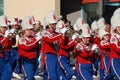 Rose Parade Pasadena marching band Royalty Free Stock Photo