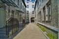 Rose passage in Lodz Royalty Free Stock Photo