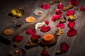 Rose Petals, Potpourri and Candles