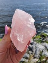 Rose Quartz Uncut Raw Gems Lake Stones Gems River Water Rocks