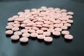 Rose round tablets Royalty Free Stock Photo