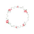 Rose Round Wreath