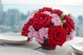 Rose table dunner