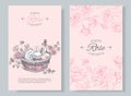 Rose vertical banners