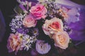 Rose Wedding Flowers Royalty Free Stock Photo
