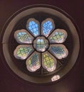 Rose Window at East Riddlesden Hall, Yorkshire