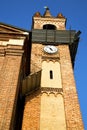 rose window italy lombardy in the parabiago tower ti