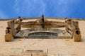 Rose window of the main facade Cathedral of Trani