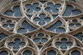 Rose window of Minoriten kirche in Vienna