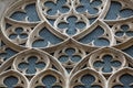 Rose window of Minoriten kirche in Vienna