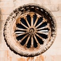 A rose window from St. Saviour Church, Dubrovnik Royalty Free Stock Photo