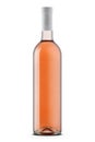 Rose wine bottle Royalty Free Stock Photo