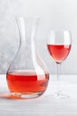 Rose wine Royalty Free Stock Photo