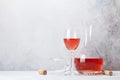 Rose wine Royalty Free Stock Photo