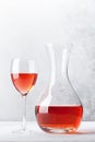 Rose wine Royalty Free Stock Photo