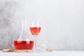 Rose wine Royalty Free Stock Photo