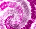 Roseate Spiral Tie Dye Boho. Flush Swirl Watercolor Painting. Pink Acrylic Graphic. Fuchsia Batik Brush Banner. Coral Dirty Backgr