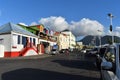 Commercial and Government buildings in Roseau, Dominica
