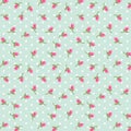 Rosebuds pattern Royalty Free Stock Photo