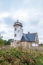Rosedo Lighthouse on island Ile de brehat in Brittany, France