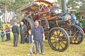 Roseisle steam Traction Engine Rally Royalty Free Stock Photo