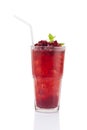 Roselle mocktail drink Royalty Free Stock Photo