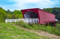 Roseman covered bridge in Iowa