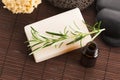 Rosemary Handmade Soap Royalty Free Stock Photo