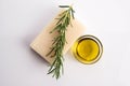 Rosemary Handmade Soap Royalty Free Stock Photo
