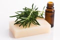 Rosemary Handmade Soap Royalty Free Stock Photo