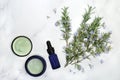 Rosemary Herb Anti Ageing Skin Care Royalty Free Stock Photo